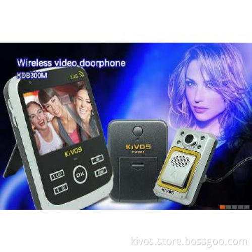 Door Accessories Wireless Door Bell With Camera TFT From KiVOS